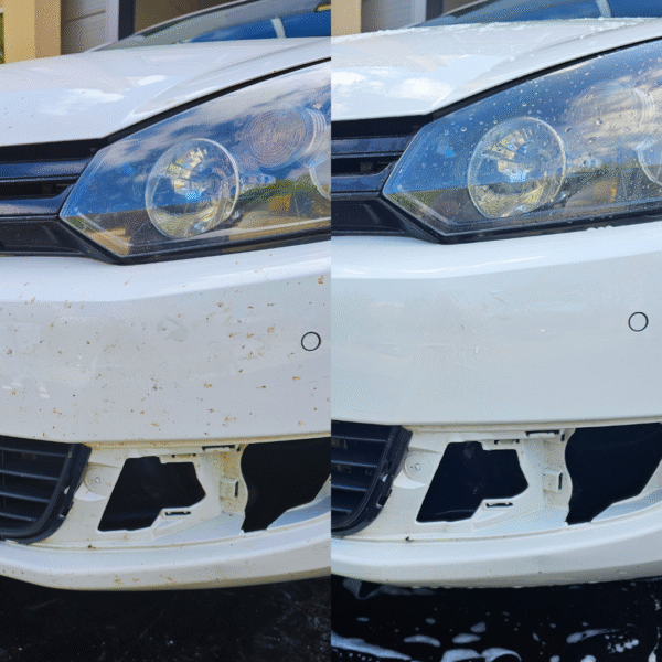 usuwanie owadów z auta