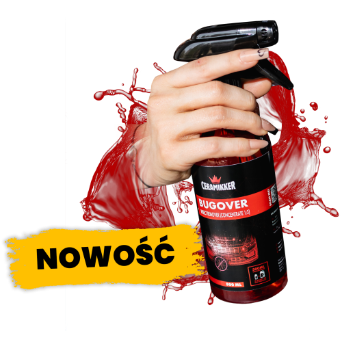 Ceramikker Bugover – bug remover Ceramikker Bugover płyn do usuwania owadów z samochodu
